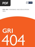 Gri 404 Training and Education 2016
