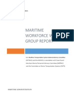 MARITIME WORKFORCE WORKING GROUP Report To Congress 2017