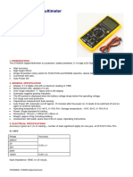 TOODMM02 DT9205A Digital Multimeter