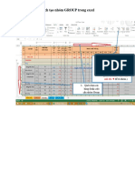 CÃ¡ch táº¡o nhÃ³m GROUP trong excel