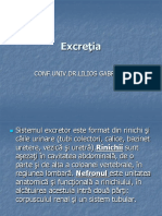 Excreţia