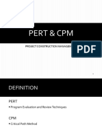 Pert & CPM: Project Construction Management