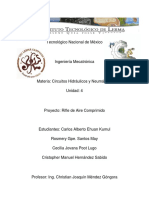 Circuitos neumáticos: Rifle de aire comprimido hecho de PVC