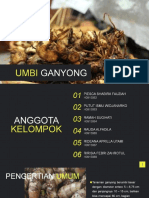 Tugas Presentasi Teknologi Legum & Umbi-Umbian - Kelompok 4 - Umbi Ganyong-1