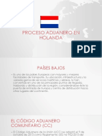 Proceso Aduanero en Holanda