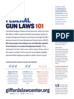 Federal Gun Laws 101 Factsheet GLC