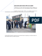 Primer grifo virtual GNV inaugurado en Lima