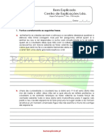 2.12 Pontuação - Ficha de Trabalho