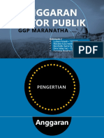 ANGGARAN SEKTOR PUBLIK