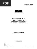 EASA Mod 11A BK 11 Battery