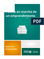 Puesta en Marcha de Un Emprendimiento