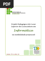 PPC_Licenciatura Em Informatica Matriz Atual