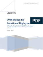 QMS Design For Functional Deployment: A Step-by-Step Guide To QMS Creation and Success
