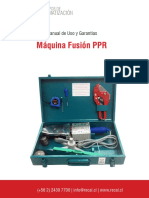 Maquina Fusion PPR 2 PDF