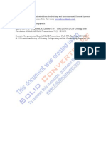 The CLTDSCLCLF Cooling Load Calculation Method