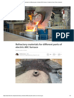 Refractory Materials For Different Parts of Electric ARC Furnace - Catherine Gao - Pulse - LinkedIn