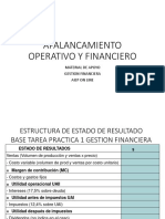 Apalancamiento Operativo y Financiero Unidad 2 Gestion Financiera