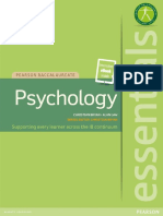 Psychology - ESSENTIALS - Christian Bryan and Alan Law - Pearson 2013