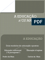 Educação em Os Maias