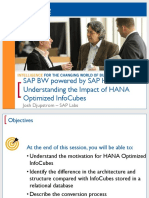0404 SAP BW Powered by HANA Understanding The Impact of In-Memory Optimized Infocubes