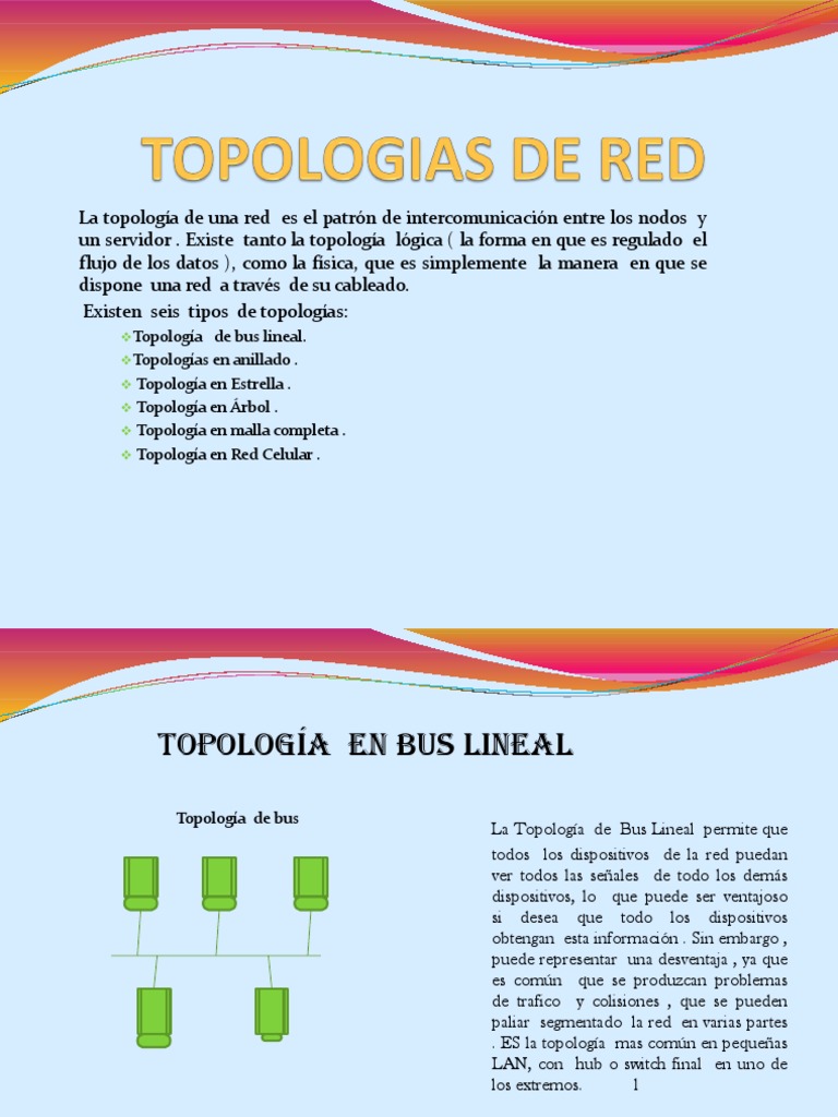 Tipos de Topologías de Red Explicadas | PDF | Topología de la red | Redes