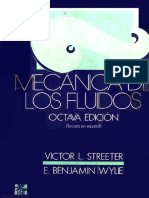 Mecánica de Los Fluidos, 8va Edición - Victor L. PDF