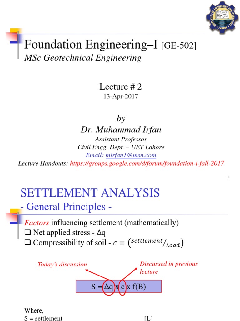Stress Distribution in Soil PDF Stress (Mechanics) Area