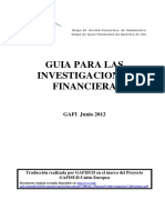 GAFI Guía para Investigaciones Financieras PDF