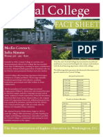 Central College Fact Sheet