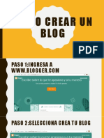 Como Crear Un Blog