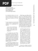 La Competencia Desleal en El Contrato de Distribucion - Artículo