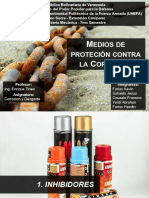 CORROSIÓN Medios de Proteción Contra La Corrosión DIAP
