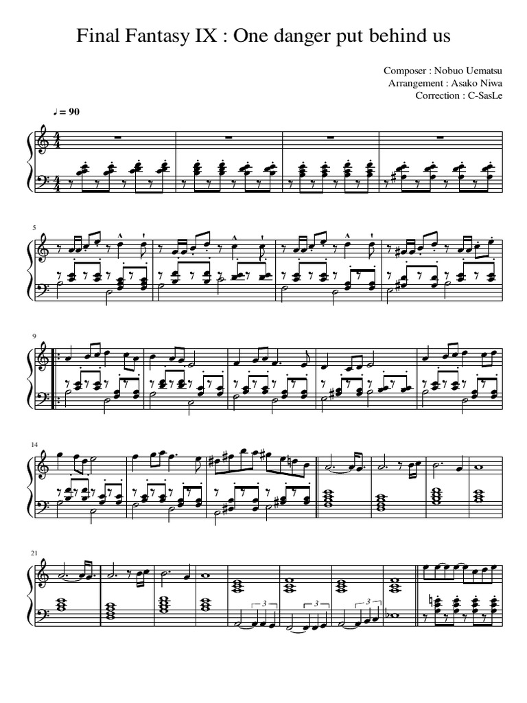 Suteki Developments in FFIX Music | PDF | Video Game Development