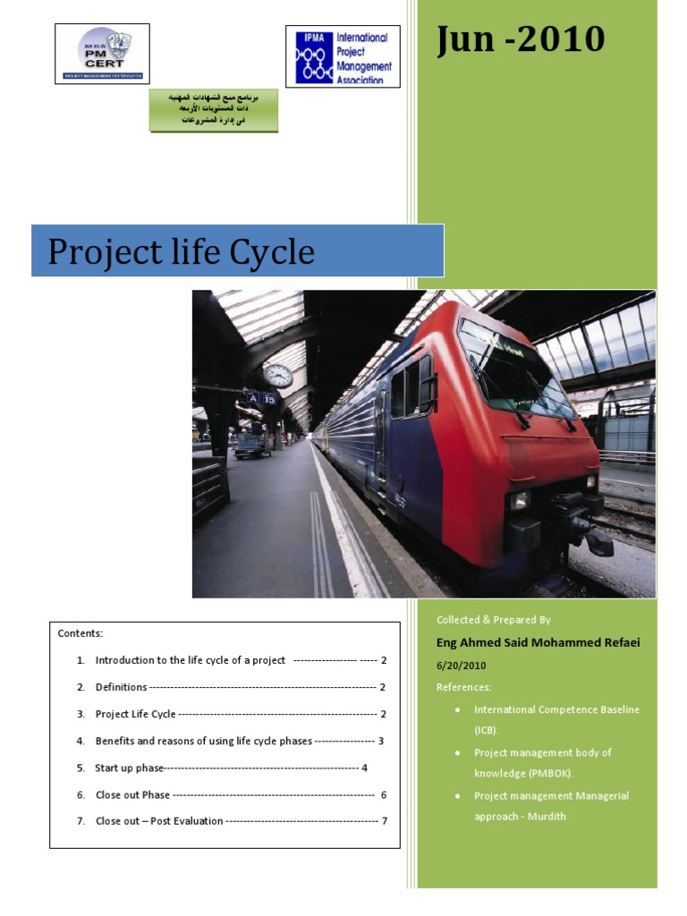 Project Life Cycle Phases Explained | PDF