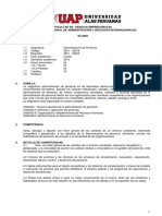 Facultad de Ciencias Empresariales Escuela Profesional de Administración Y Negocios Internacionales Sílabo 1. Datos Informativos