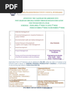 Calendar For Distance Education