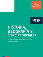 Historia Geografia y Ciencias Sociales Guion 2 Medio 1 PDF