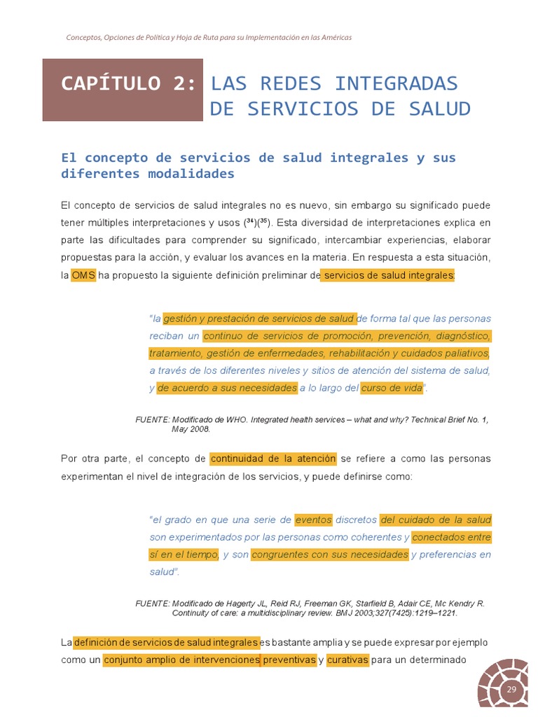 Redes Integradas de Servicios de Salud | PDF | Hospital | Medicina