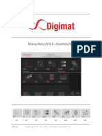 Digimat 20180 ReleaseNotes