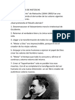 Los 7 Objetivos de Nietzsche