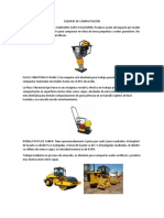 Equipos de Compactación