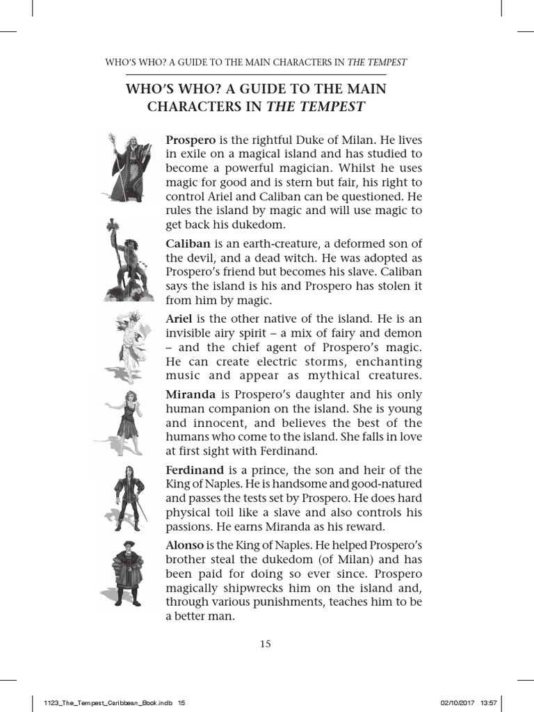 The Tempest Sample Pages | PDF | The Tempest | William Shakespeare