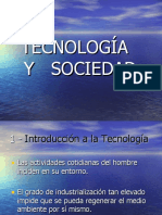 TECNOLOGÍA   Y   SOCIEDAD 