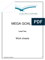 Mega Goal 2 Worksheets All Units PDF