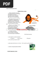 Atividade de Espanhol