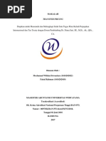 Download Transfer Pricing Makalah tambahan  kasus by shall rahman SN378804537 doc pdf