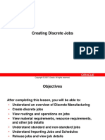 Define Discrete Jobs