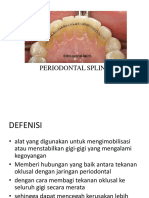 PERIODONTAL SPLINT FIBER REINFORCED