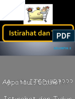 Istirahat Dan Tidur