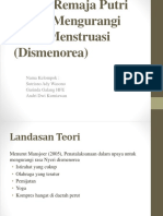 Upaya Remaja Putri Untuk Mengurangi Nyeri Menstruasi